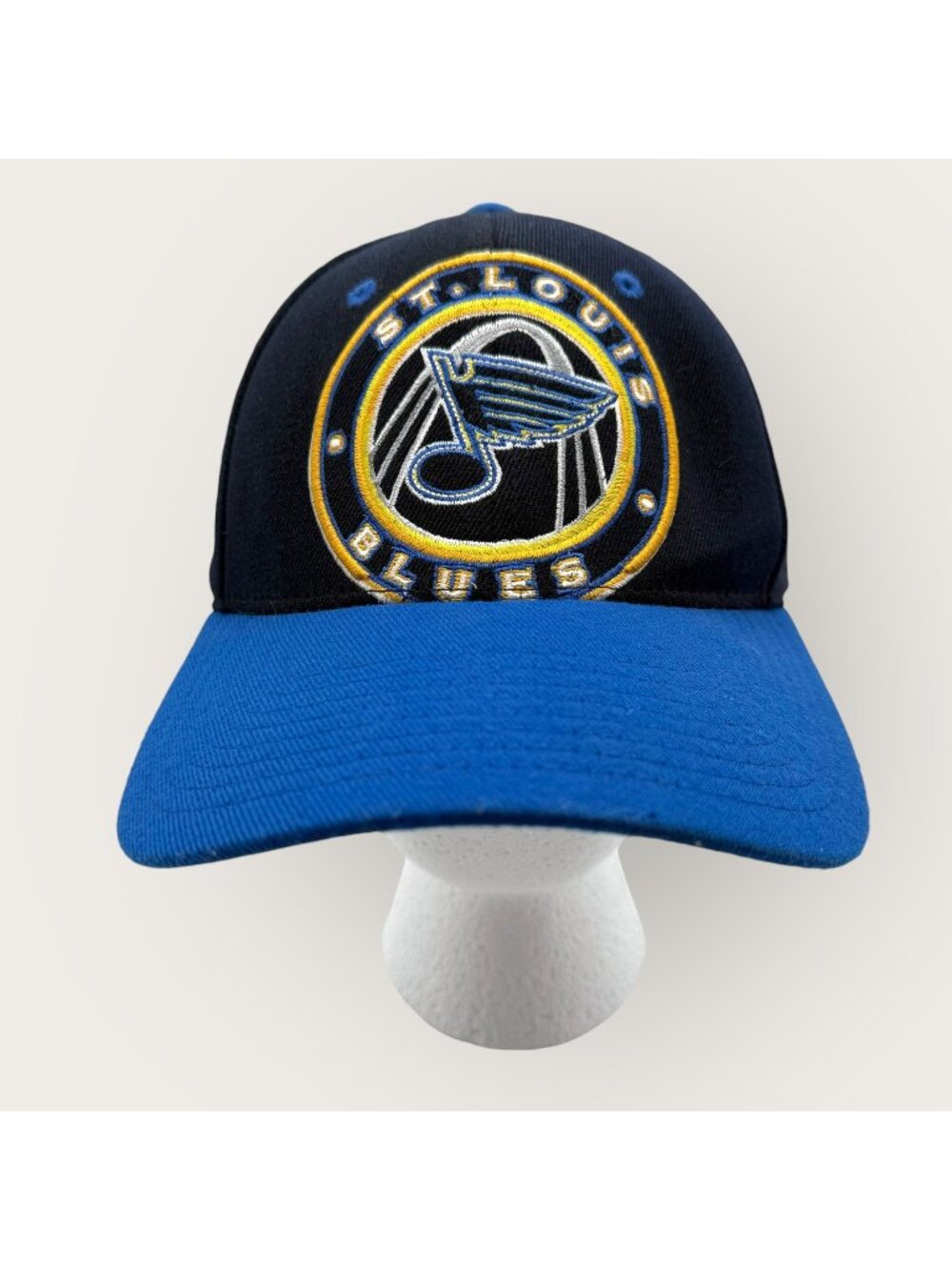 St. Louis Blues Hockey Embroidered Cap Blue Hat Size M-L